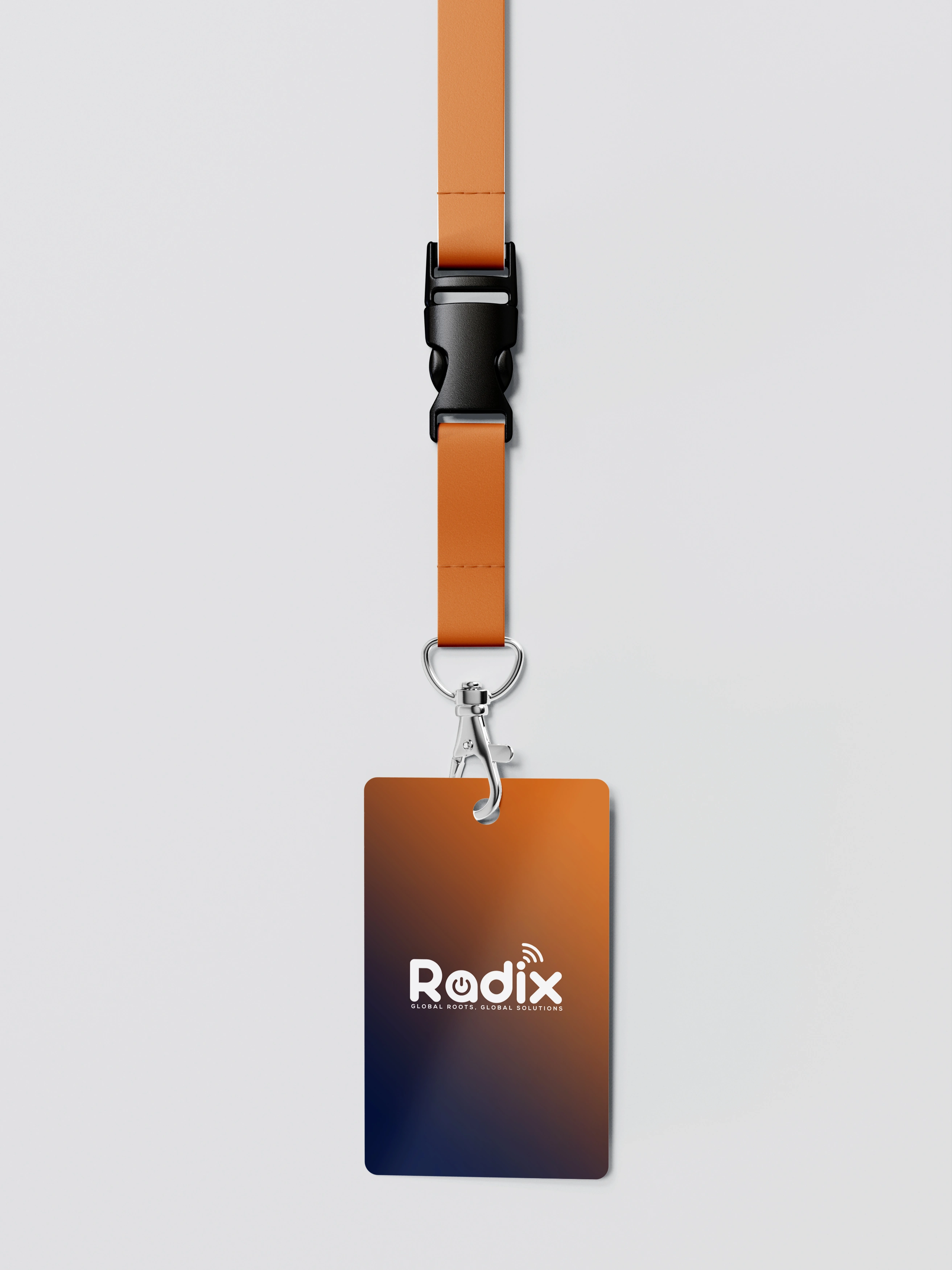 Lanyard ID bradix tech mocup