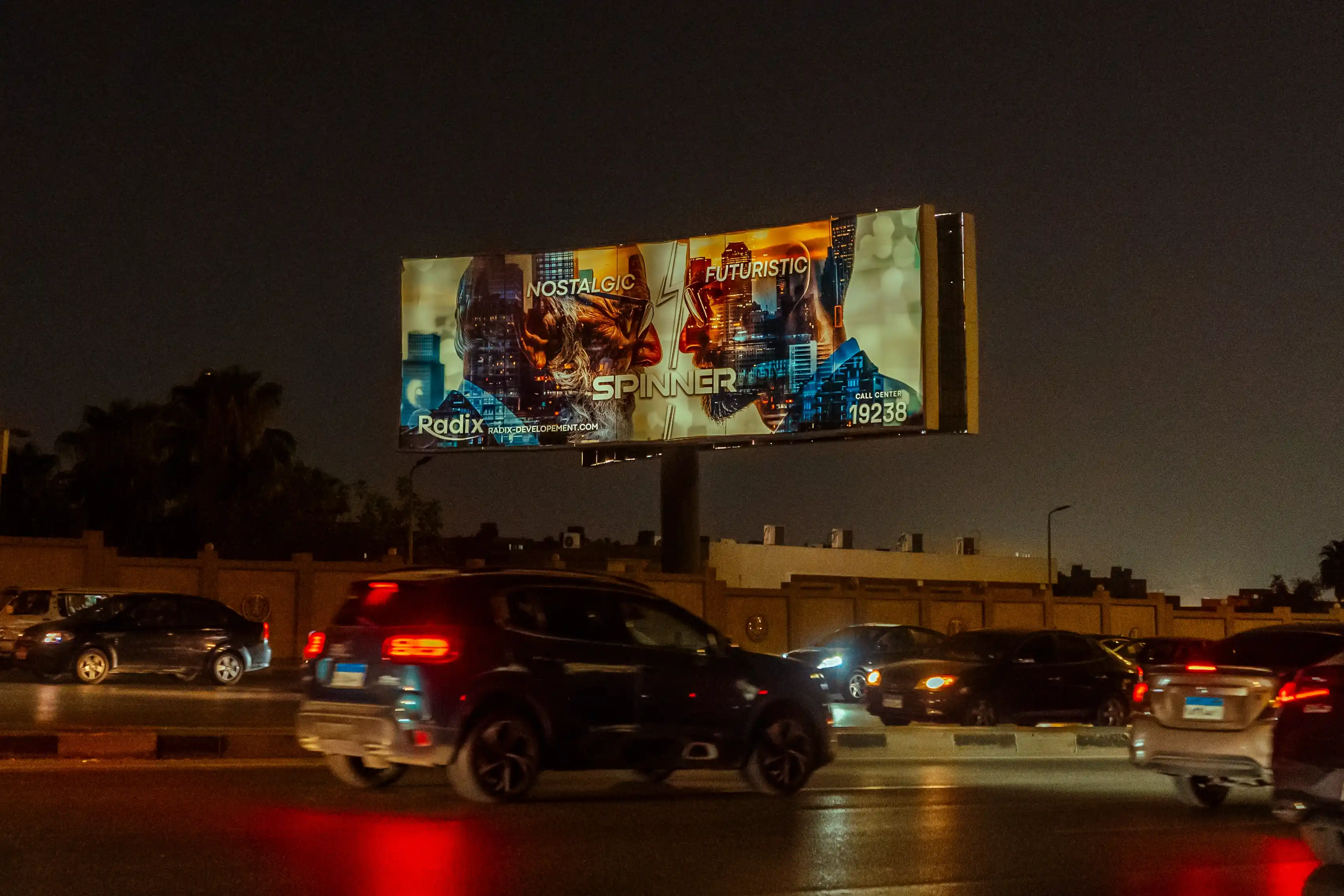 BILLBOARD RADIX-PROJECT SPINNER 55